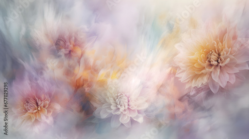 soft abstract floral background wallpaper