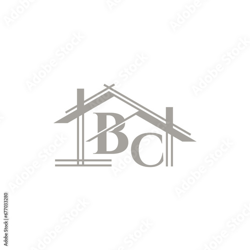 BC logo with a home form element which means a real estate company