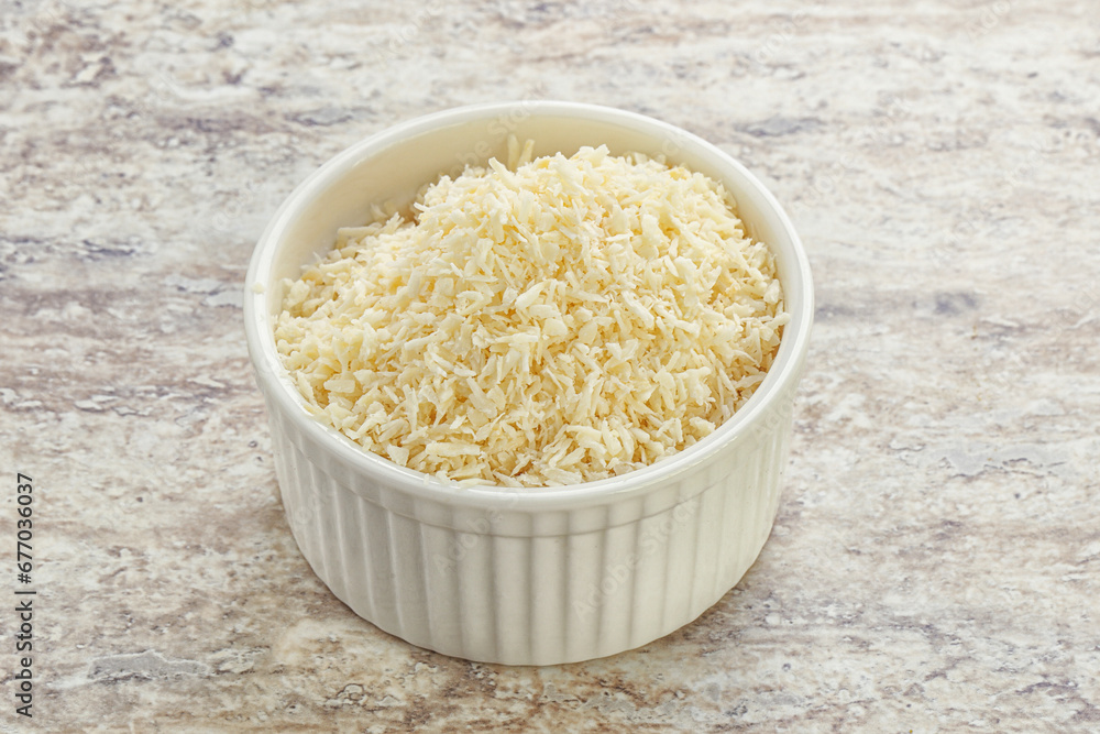 Natural organic coconut shredded powder Natural organic coconut shredded powder