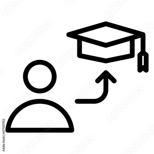 Student Outline Icon