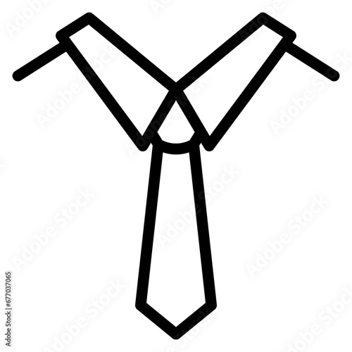 Suit Outline Icon