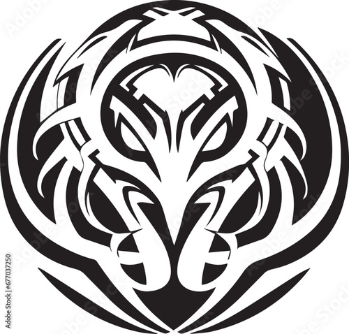 Logo Schlange Tribal Tattoo