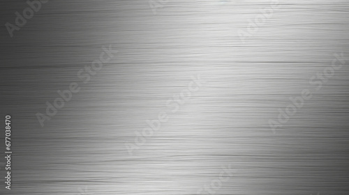 silver gray aluminum metal brushed steel surface texture shiny plate background created with Generative AI Technology