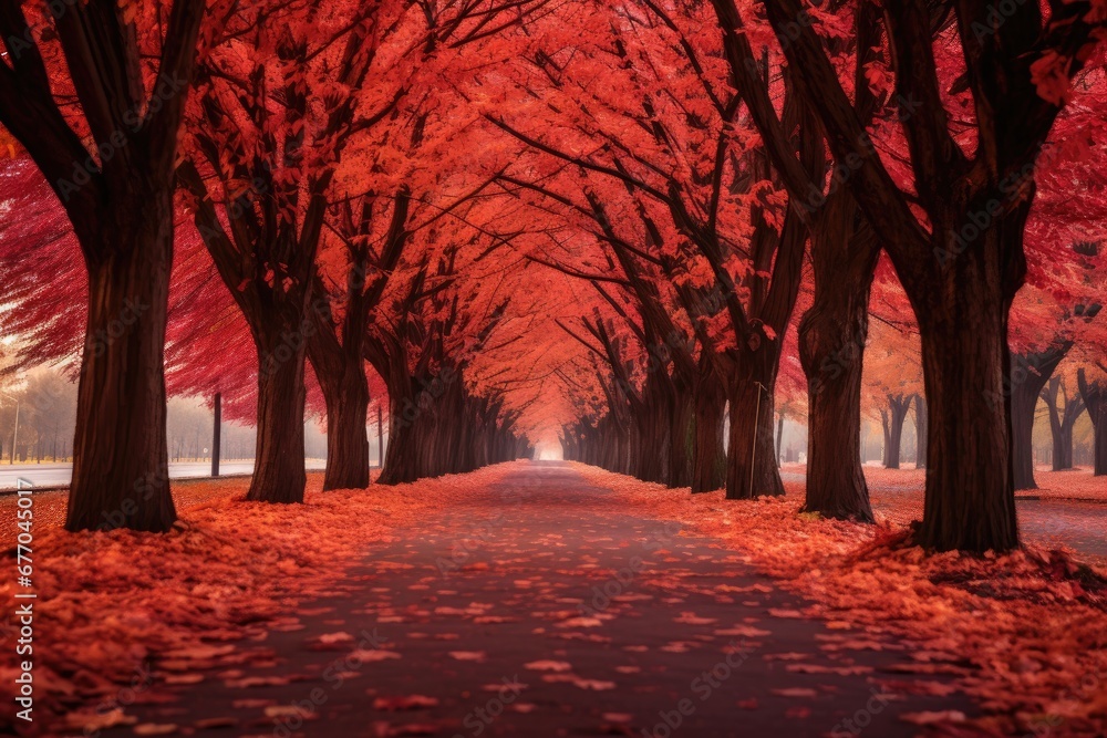 A Scenic Drive Through Autumn Splendor