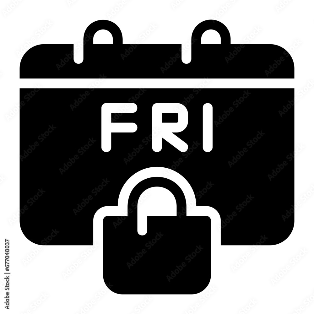 black friday glyph icon black friday glyph icon