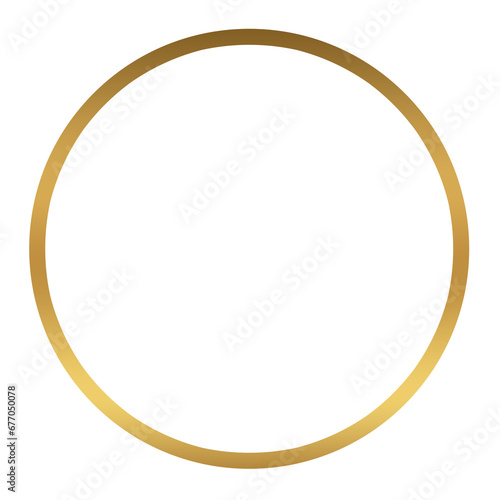 Luxury golden circle shape design transparant png, shape oval gold design template, gold button element circle 