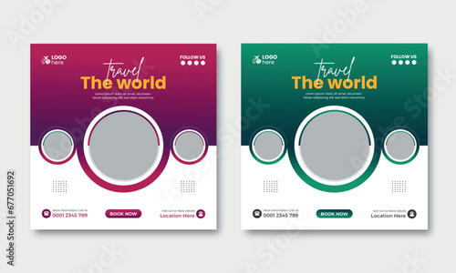 adventure social media post & travel promotion banner template online banner,social media,brand banner,post banner,instagram sale, travel social media post ad, travel social media post design, 