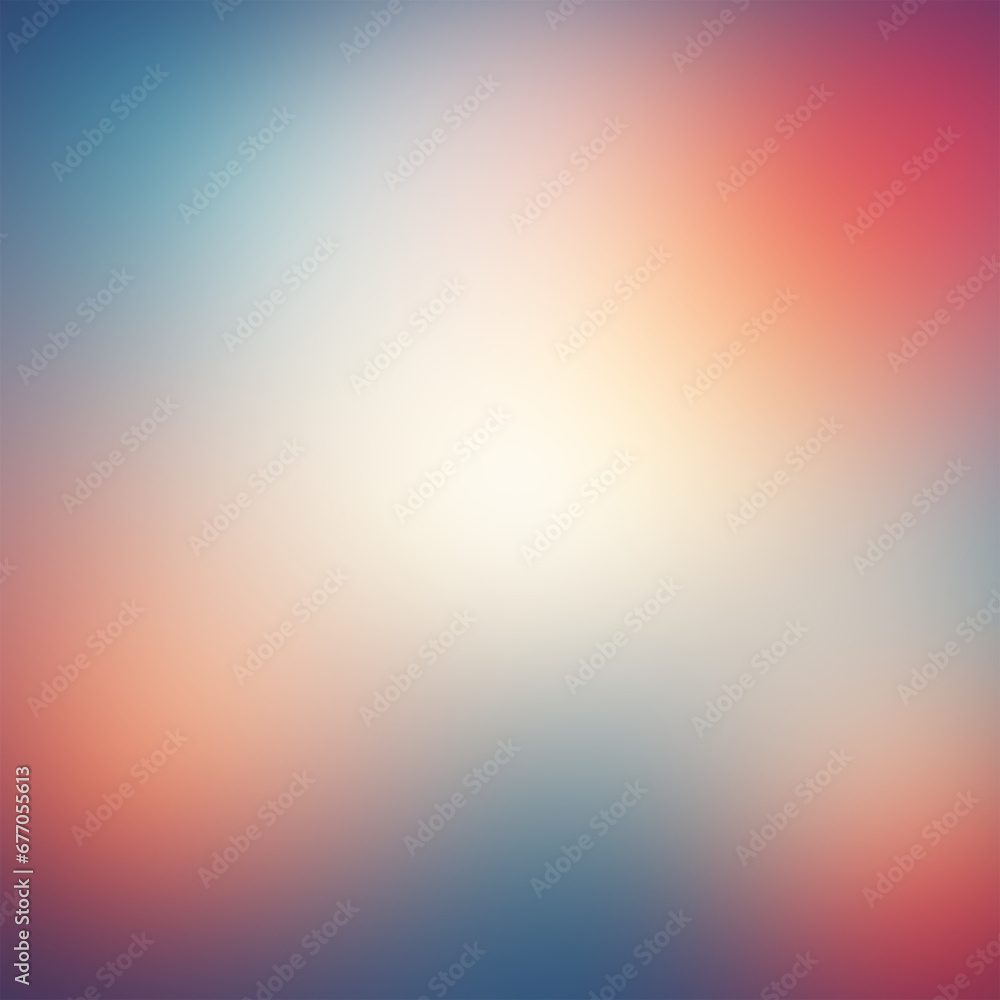 Beautiful abstract soft gradient colorful retro background