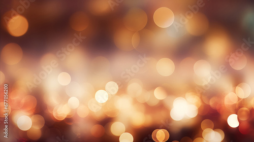 graphic background capturing the soft glow of festive bokeh lights, blurred to create a dreamy, abstract effect, evoking the cozy ambiance of the holiday season