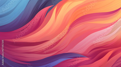 abstract background with colored flames