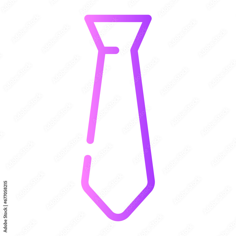 tie gradient icon tie gradient icon
