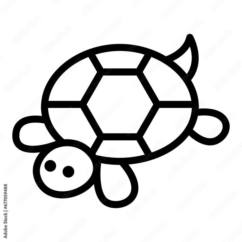 Obraz premium Turtle icon