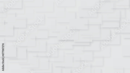 Abstract texture geometric White and gray color technology modern futuristic background, vector illustration - Vector