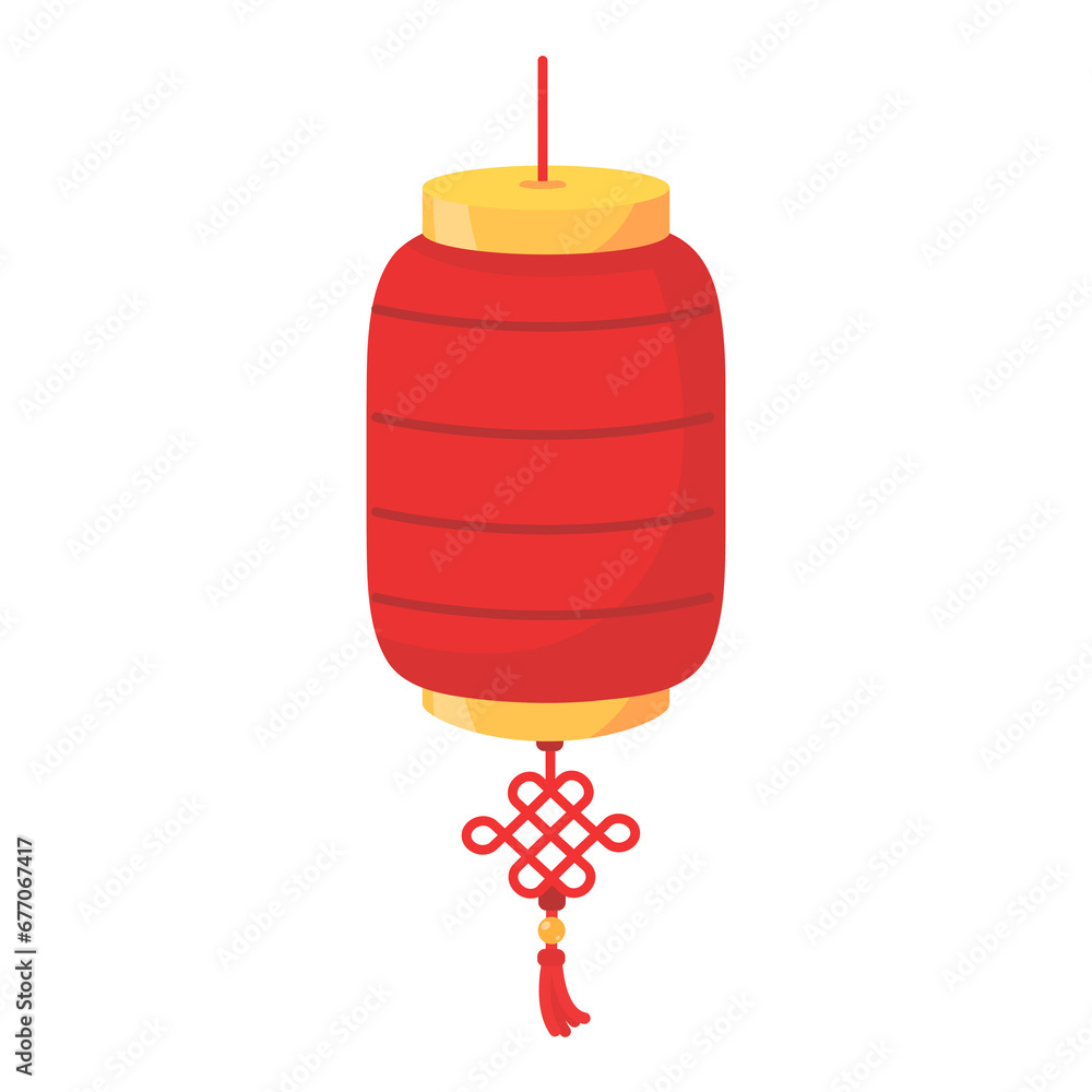Obraz premium Chinese red lantern For decoration during Chinese New Year festival