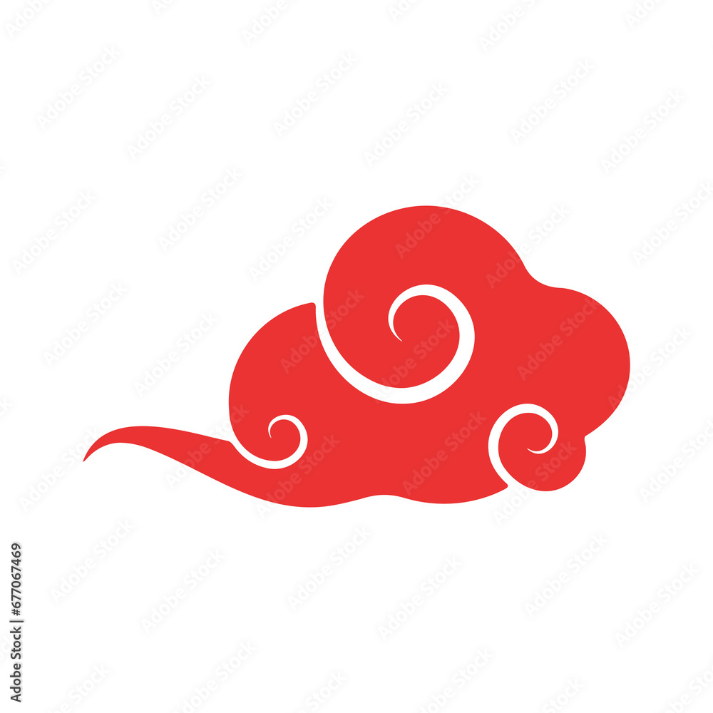 Chinese style cloud elements For decorating the Chinese New Year festival Chinese style cloud elements For decorating the Chinese New Year festival