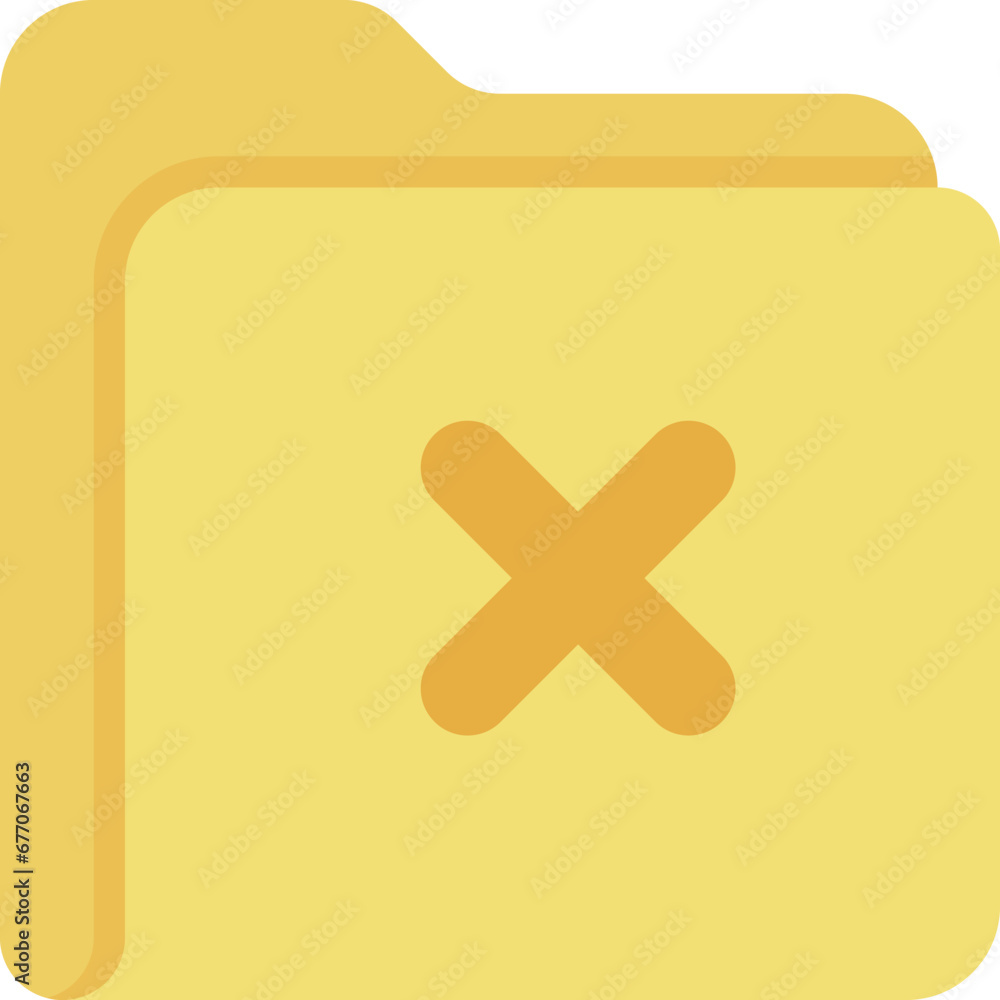 Fototapeta premium folder xmark