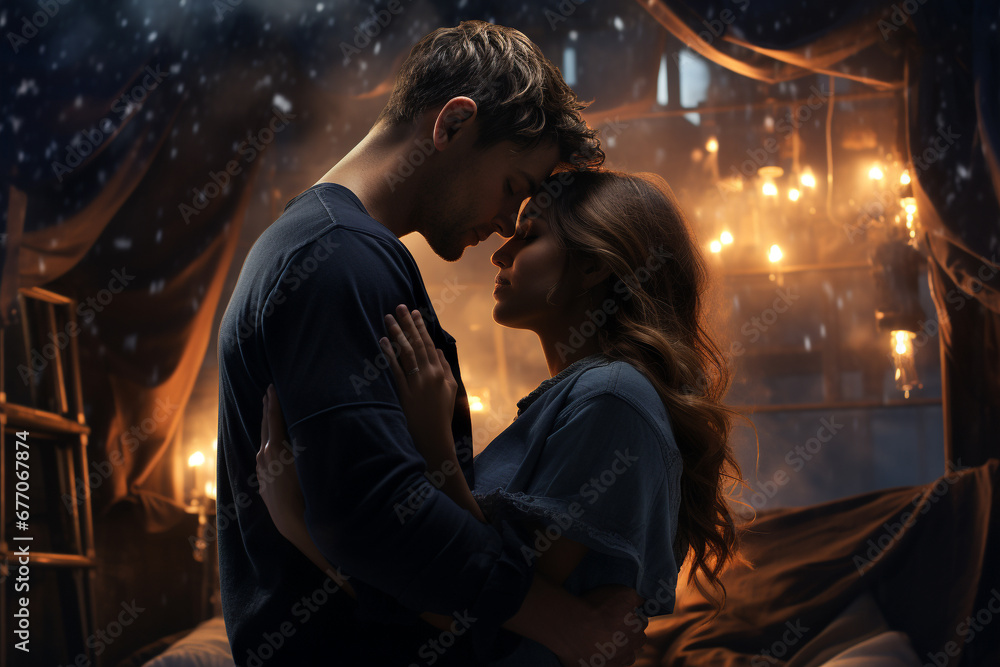 Couple in love. Couple in love.