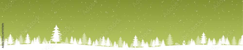 Obraz premium simple christmas background with typical elements
