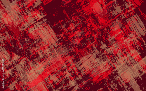 Abstract grunge texture splash paint red color background