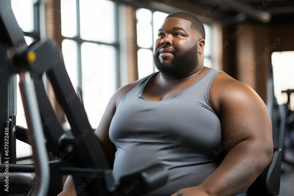 a Plus Size Man Gym Workout Routine a Plus Size Man Gym Workout Routine