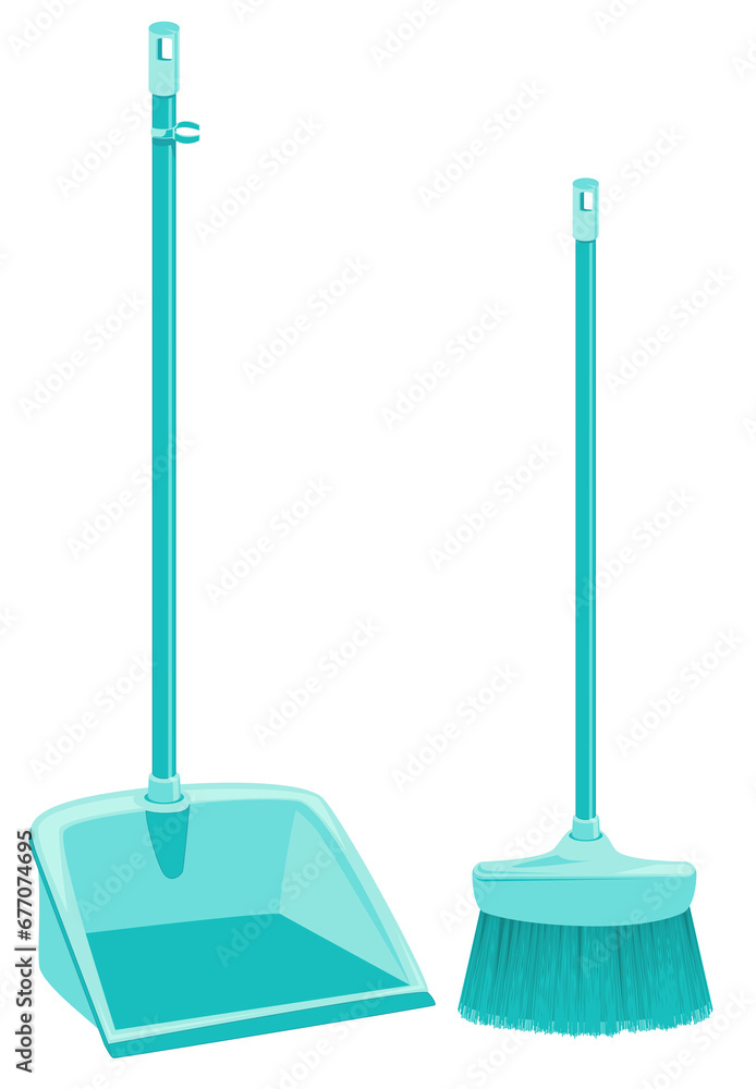 Une pelle et une balayette bleues avec un long manche pour faciliter le balayage, pratique. Ustensiles de nettoyage. Aide à l’entretient de la maison pour tous et personnes en situation de handicap. Une pelle et une balayette bleues avec un long manche pour faciliter le balayage, pratique. Ustensiles de nettoyage. Aide à l’entretient de la maison pour tous et personnes en situation de handicap.