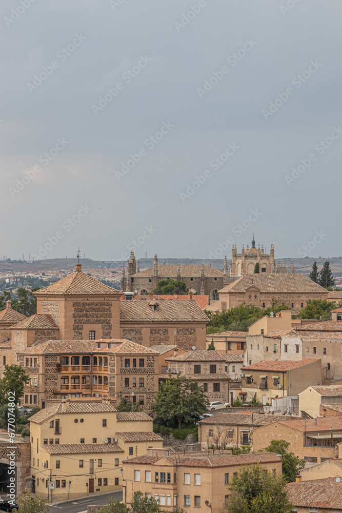 Casas de ladrillo, Toledo, España