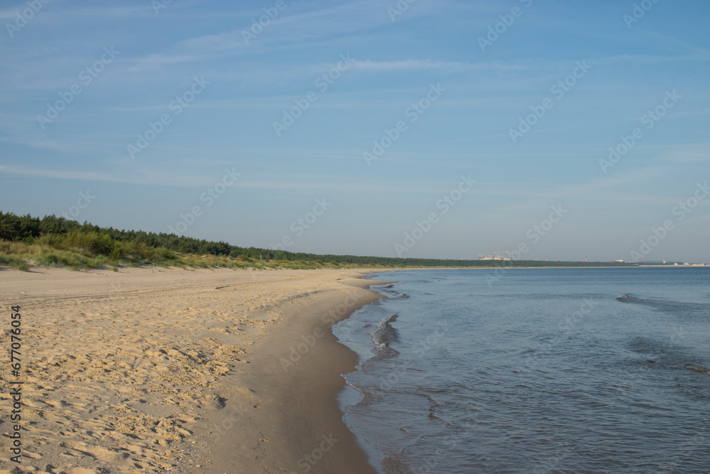 Słoneczny brzeg nad morze Bałtyckim Słoneczny brzeg nad morze Bałtyckim