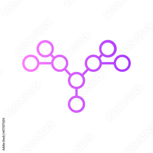 glucose gradient icon