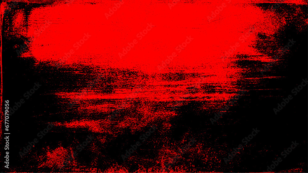 Abstract red grunge background. Dark red scratcher grunge abstract banner design. Geometric tech vector background. red grunge background wall. Red grunge wall. 