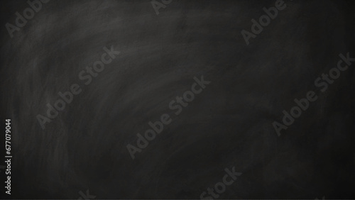 Dark black stone texture background. Chalk black board blackboard chalkboard background. Blank wide screen Real chalkboard background texture in college concept. 