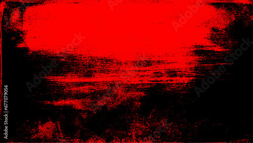 Abstract red grunge background. Dark red scratcher grunge abstract banner design. Geometric tech vector background. red grunge background wall. Red grunge wall. 