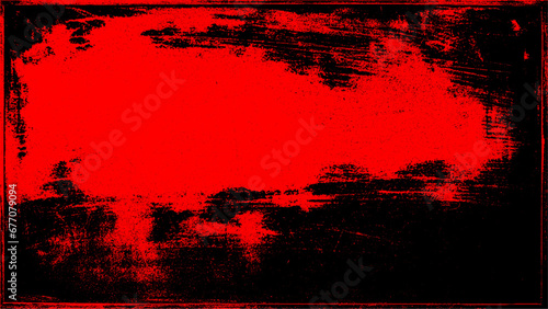 Abstract red grunge background. Dark red scratcher grunge abstract banner design. Geometric tech vector background. red grunge background wall. Red grunge wall. 