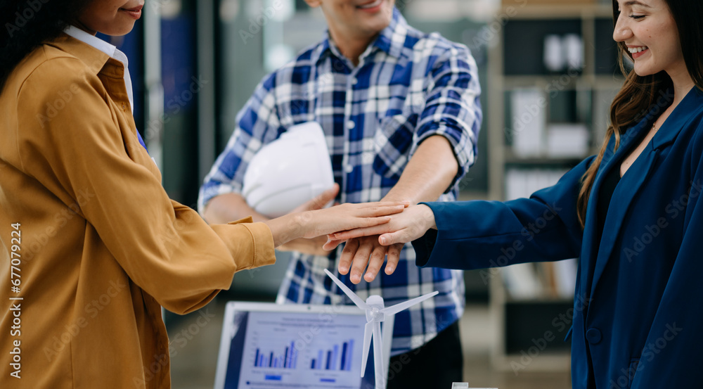 hands of business people join together their hands together on unity concept hands of business people join together their hands together on unity concept