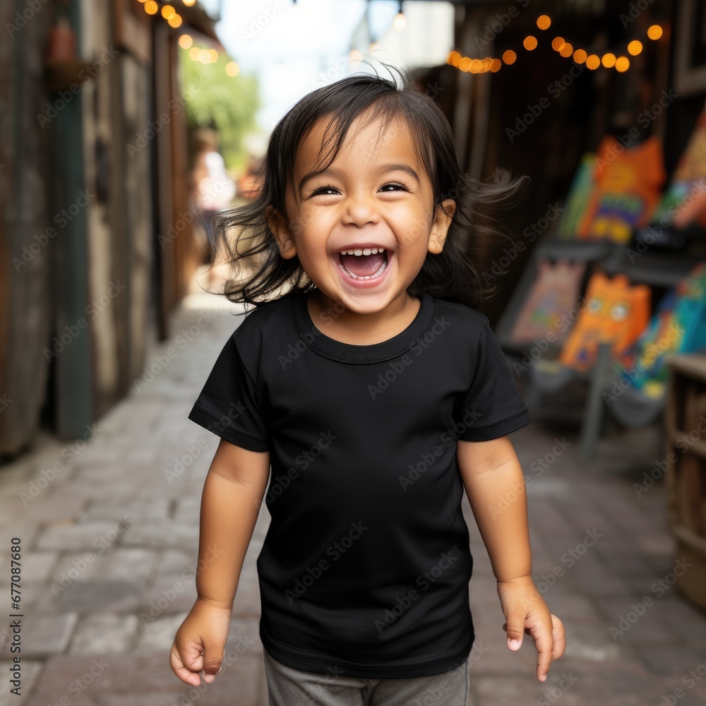 A little asian boy wearing empty blank tshirt for mockup A little asian boy wearing empty blank tshirt for mockup