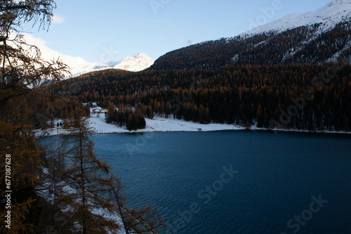 Fototapeta Naklejka Na Ścianę i Meble -  Snowy landscape