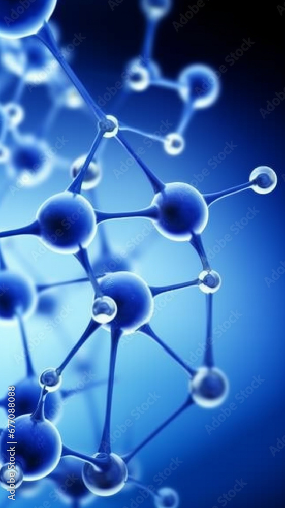 Science Molecule DNA Model Structure, business concept Science Molecule DNA Model Structure, business concept