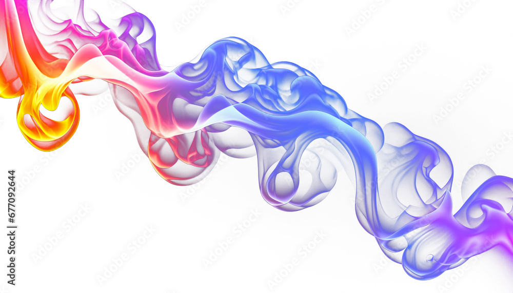 Fototapeta premium Wave smoke