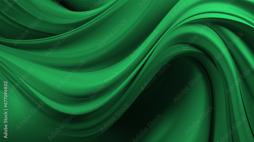 Fototapeta premium abstract background, liquid wallpaper, soft backdrop, green