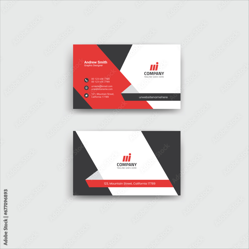 Business Card Template Business Card Template