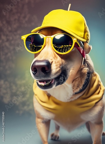 dog with a hat © Frantisek