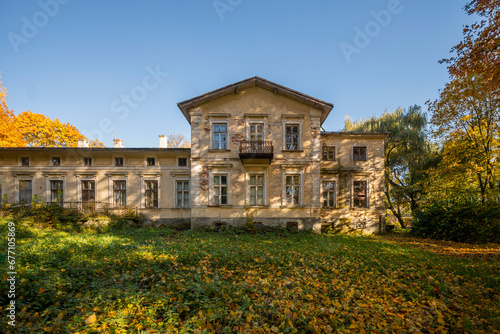 A Journey and Exploration of Abandoned Old Historic Mansions Palace in Poland in Europe