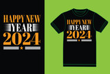New year T-shirt design2024 ! Best New year t shirt design. supper t shirt design
