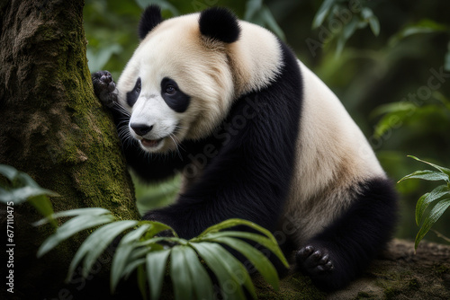 Wildlife photography of a panda © Hagi