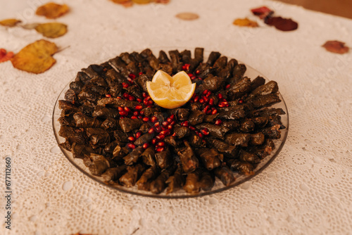 Weinblätter kochen gefüllte Weinblätter arabisch vegan lecker restaurant