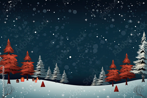 Beautiful Christmas decoration background for wallpaper, presentation and gift card © grey