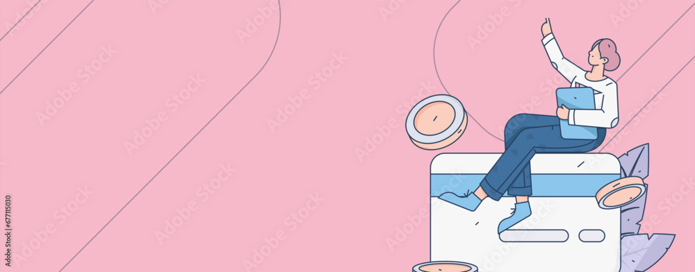 Internet financial management investment flat vector concept operation hand drawn illustration
Internet financial management investment flat vector concept operation hand drawn illustration