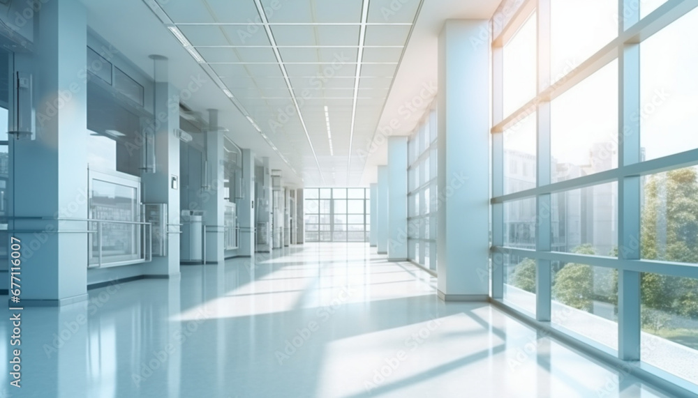 Fototapeta premium office building Generated by AI