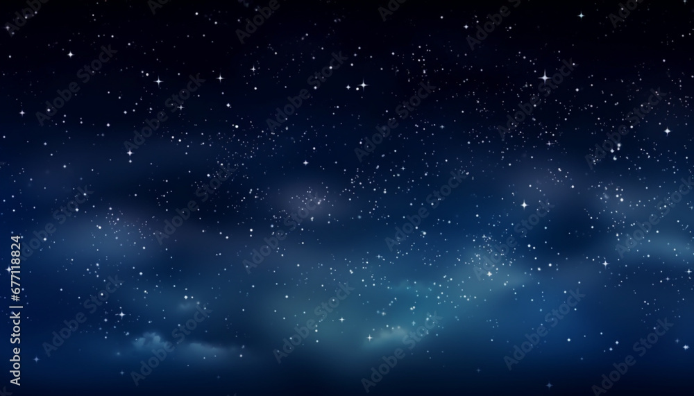 night sky with stars