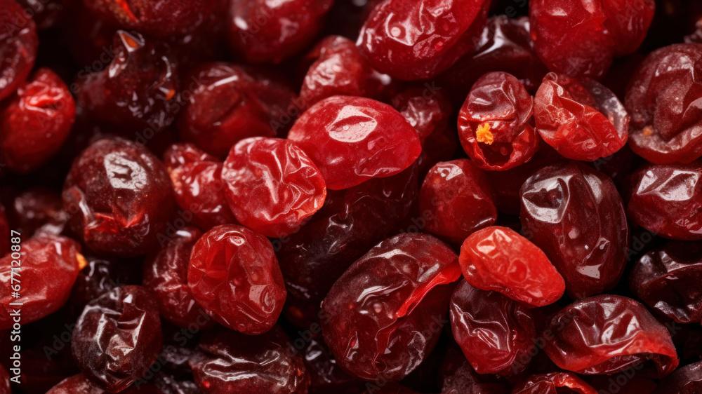 Dried cranberries as background, closeup. Healthy food concept Dried cranberries as background, closeup. Healthy food concept