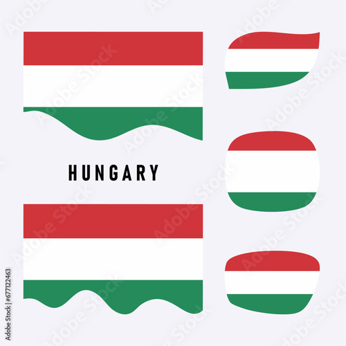 Flag of Hungary Flat Vector Free Download Flag of Hungary Flat Vector - GFXLoad